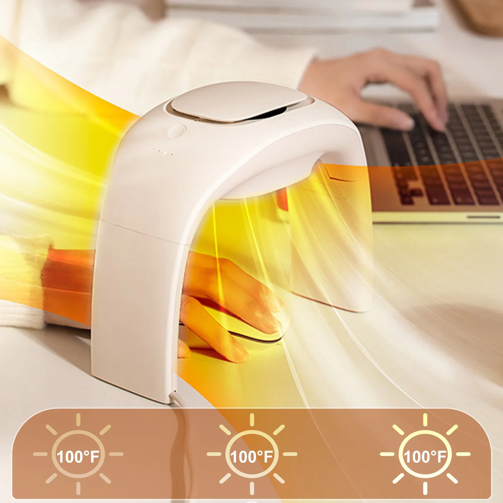 Office And Tech - Eary المحمولة الشتاء ماوس جهاز تدفئة