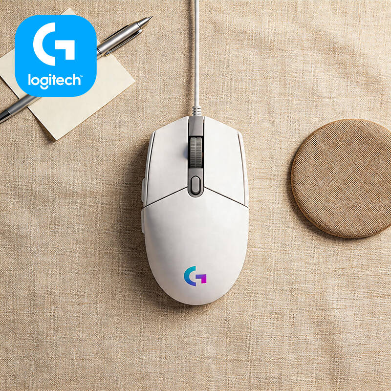 Logitech Mouse G203 - فأرة ألعاب لوجيتك G203 سلكية بإضاءة