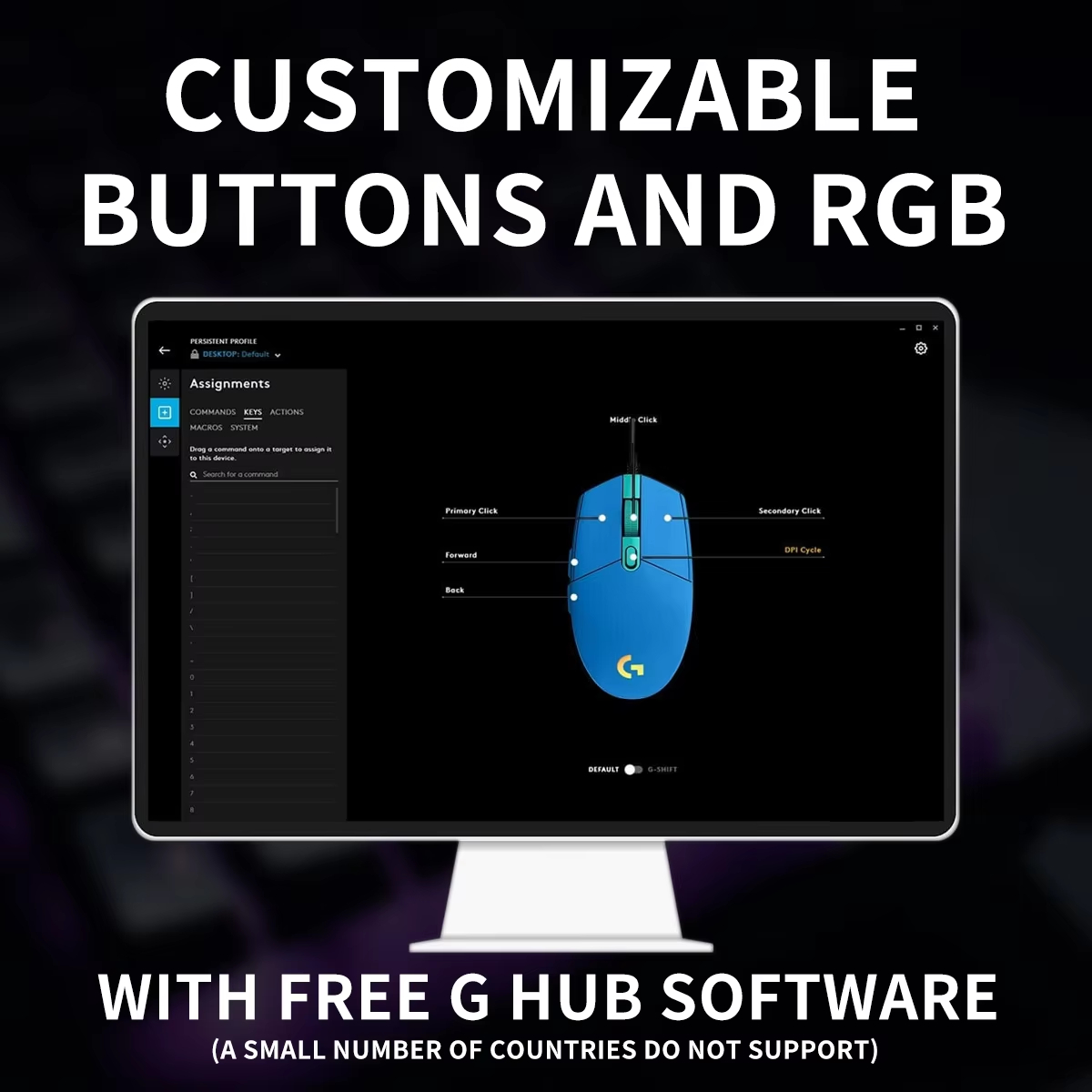 فأرة ألعاب لوجيتك G203 RGB بتق - مراجعة Logitech Mouse G203 وسعره