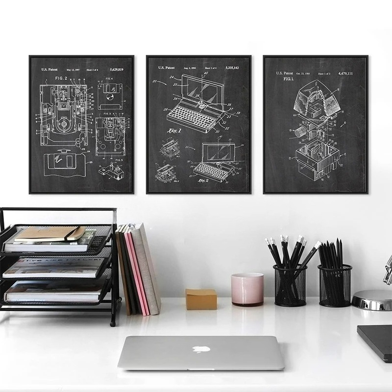 مجموعة من 6 ملصقات جدارية بتصم - مراجعة Office Print Tech وسعره