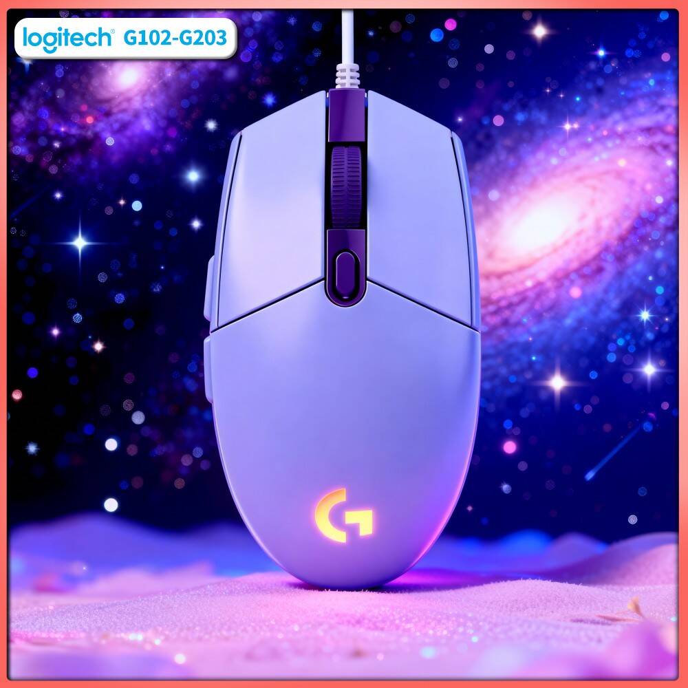 ماوس ألعاب لوجيتك G203 سلكي بإ - مراجعة Logitech Mouse G203 وسعره