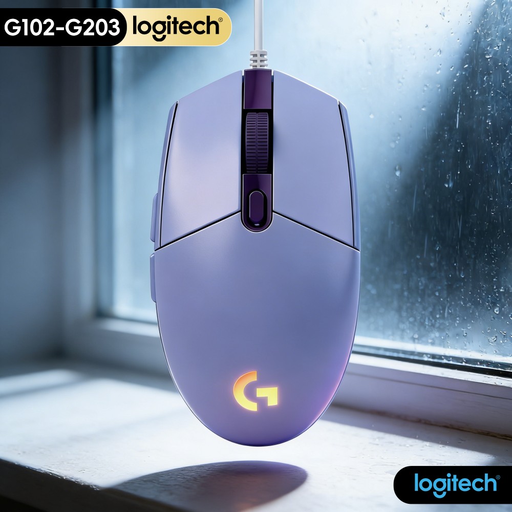 ماوس الألعاب G102 Logitech G20 - مراجعة Logitech Mouse G203 وسعره