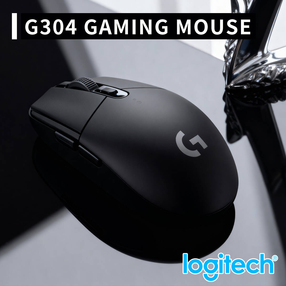 فأرة لوجيتك G304 لاسلكية بتقني - مراجعة Logitech Mouse G203 وسعره
