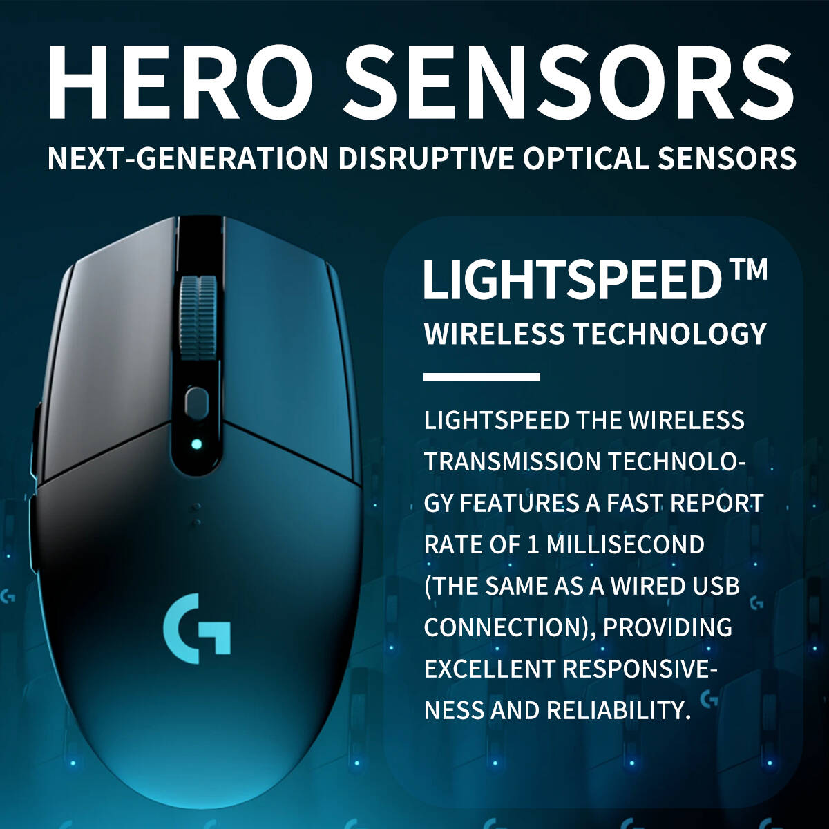 فأرة لوجيتك G304 لاسلكية بتقني - مراجعة Logitech Mouse G203 وسعره